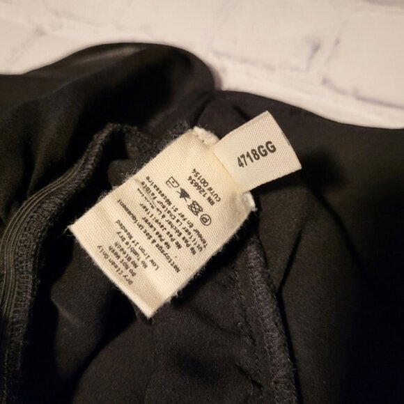 L'AGENCE Black 100% Silk Top Size Medium - Picture 8 of 9